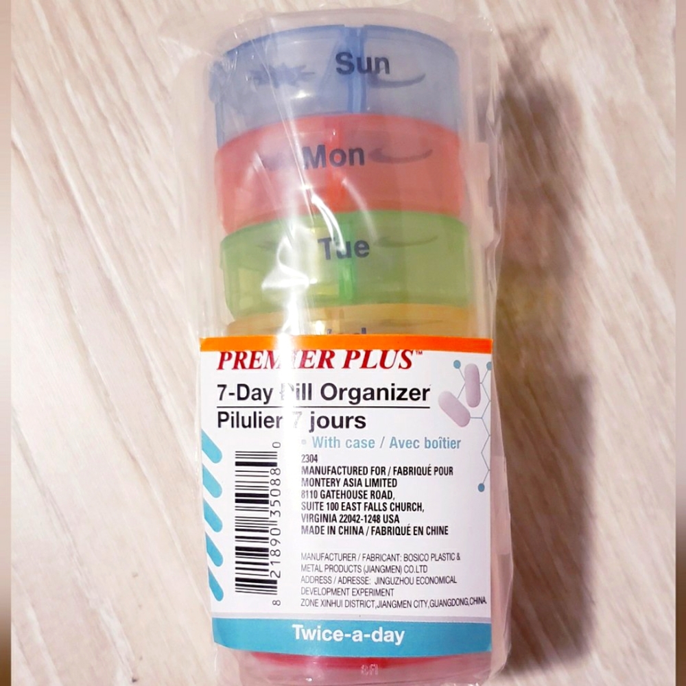 7-Day pill 💊  organizer (New)